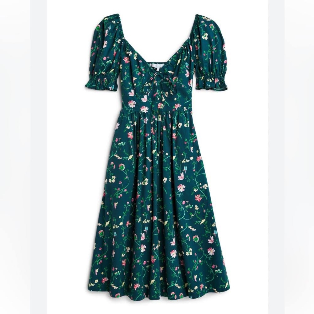 Hill House Ophelia Dress XL - Moody Floral - Nap Dress